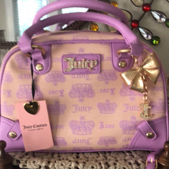NWT Juicy Couture Vintage Couture Bowler - Picture 1 of 10